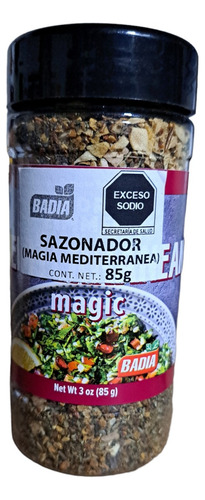 1pz Badia Sazonador (magia Mediterranea) 85g C/u