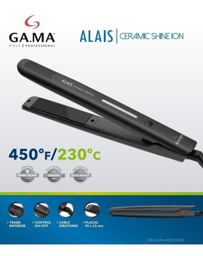 Planchita De Pelo Gama Alais Ceramic Arg 220v