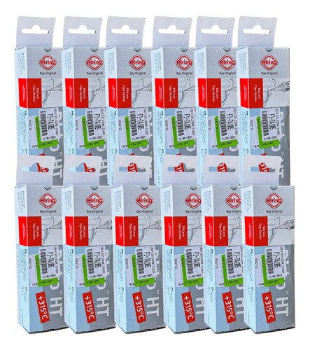 Cola Silicone Motor Alta Temper. Cinza Dirko Elring Cx 12