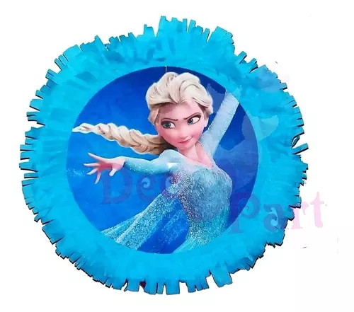 Piñata Frozen. Cumpleaños Infantiles. Deco Party Creaciones