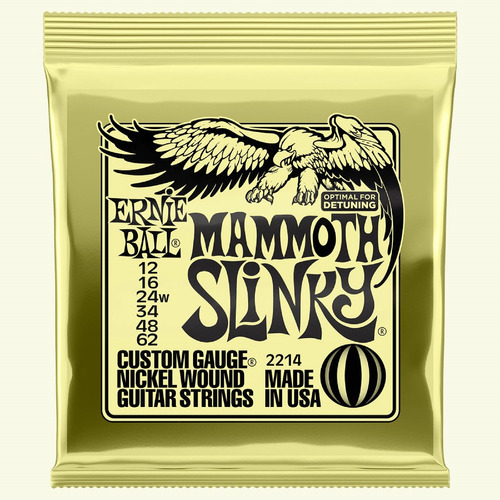 Encordado Eléctrica 012-062 Slinky Mammoth Ernie Ball P02214