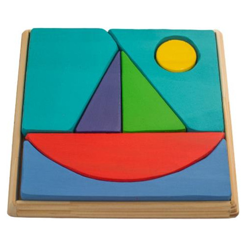 Puzzles Madera Didácticos Encastre Waldorf Envío Gratis Caba