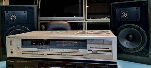 Receiver Technics Sa-210 Am Fm Stereo Ent Tornamesa Japonesa (Usado)