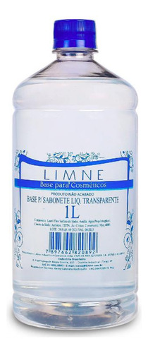 Base Sabonete Liquido Transparente 1/1 1l Limne