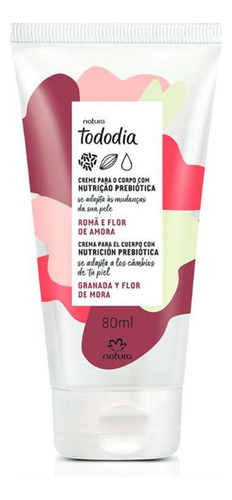 Crema Corporal Natura Tododia Granada Y Flor De Mora 80ml