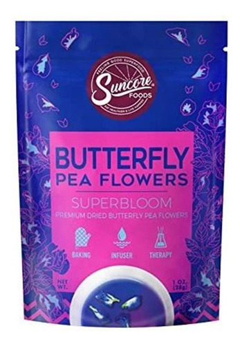 Suncore Alimentos - Prima Dried Guisante De Mariposa Flores 