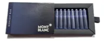 Comprar Cartuchos Para Lapicera Pluma Montblanc 8 Unid Tinta Azul