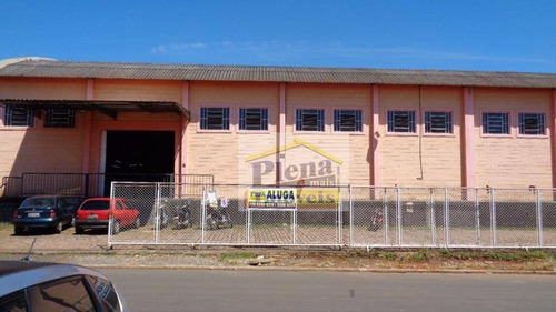 Barracão Comercial Para Locação, Chácara Bela Vista, Sumaré. - Ba0154
