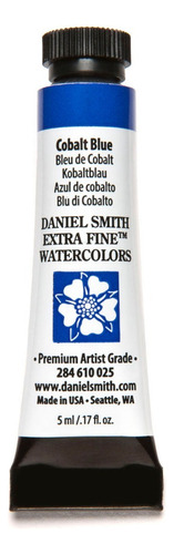 Aquarelas extrafinas Daniel Smith Series 3 de 5 ml - Conjunto de tinta colorida azul cobalto S3