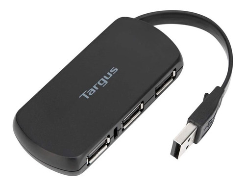 Hub De 4 Puertos Usb 2.0 / Diseño Compacto Marca Targus