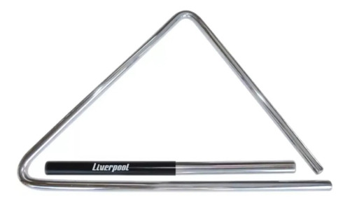 Triângulo Para Forró Aço Grande 43 Cm Liverpool Tf 537