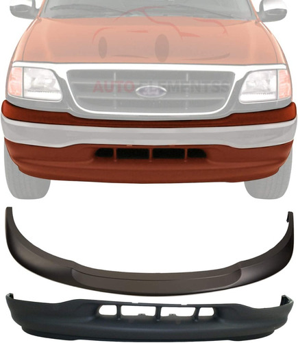 Spoyler Y Moldura Delantera Ford F-150 1999 2000 2001