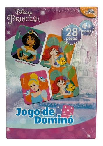 Jogo De Dominó Princesas Disney Toyster