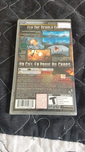 Jogo Psp Ace Combat Joint Assault Lacrado