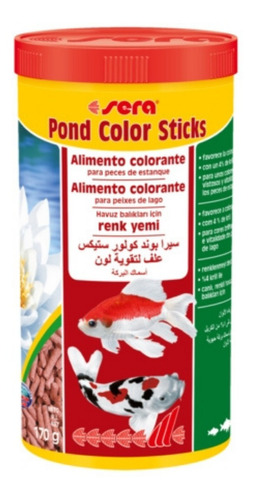 Alimento Peces Estanque Koi Pond Color Sticks/ Fauna Salud