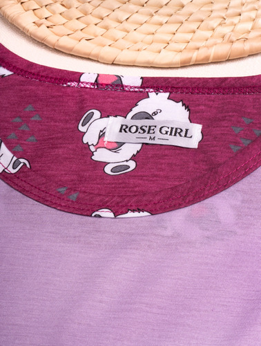 Conjunto Pijama Mujer Playera Pescador Algodón Comoda Fresca