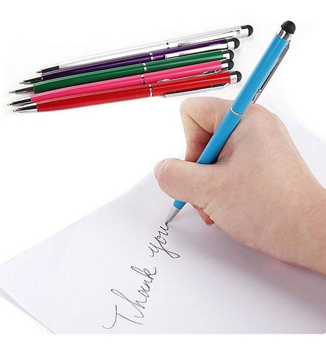 2 In1 Táctil Bolígrafo Stylus Tablet iPad iPhone Samsung