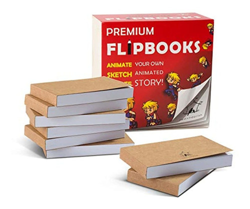 Paquete De 8 Libros En Blanco Para Niños Y Adultos Premium 