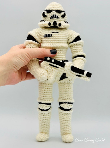 Patrón Amigurumi Crochet Stormtrooper