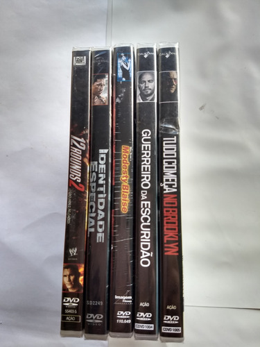 Dvd 12 Rounds 2+identidade Especial+modesty Blaise+guerreiro