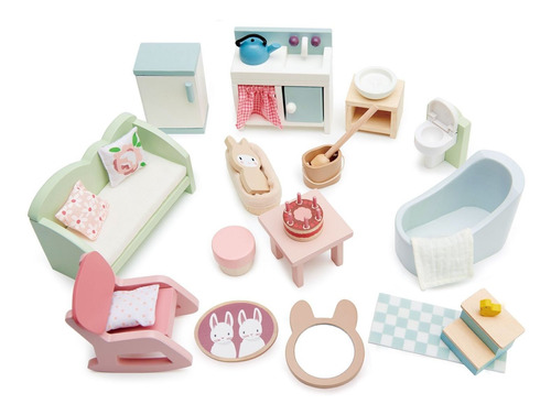 Juguete Set De Muebles Tender Leaf Madera Infantil Niño Ax ®