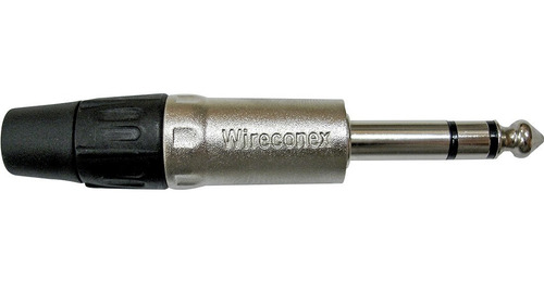 Kit C/ 10 Conectores Plug P10 Stereo Wireconex