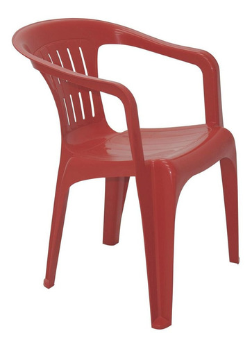Cadeira Tramontina Atalaia Em Polipropileno Vermelho