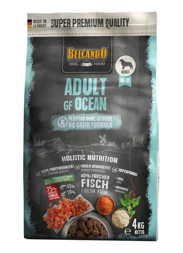 Belcando Perros Adultos Libre De Granos Ocean 4 Kg