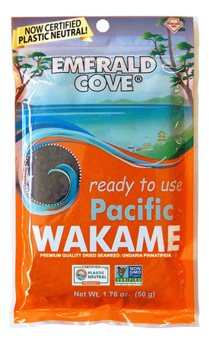 Emerald Cove Silver Grade Wakame (algas Marinas Secas)