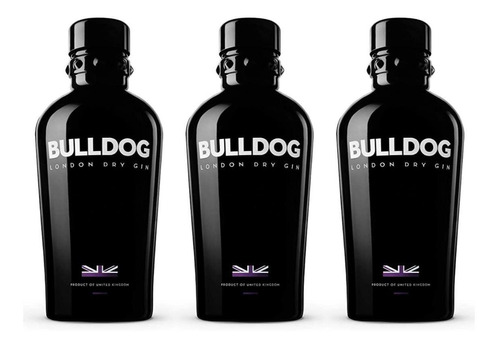 Gin Bulldog 700ml Pack 3 Unidades