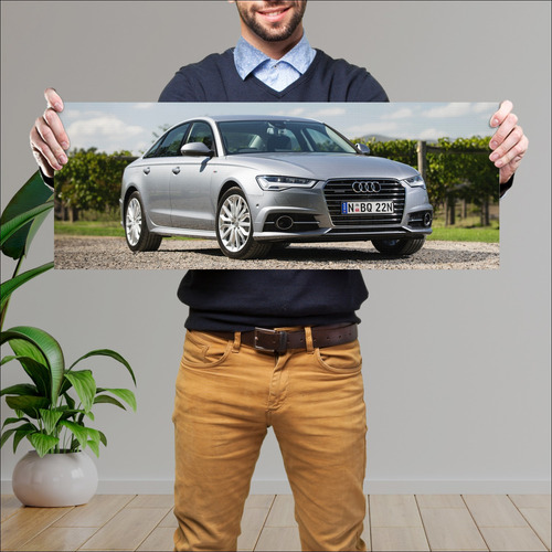 Cuadro 30x80cm Auto 2015 Audi A6 Sedan S Line Au 10