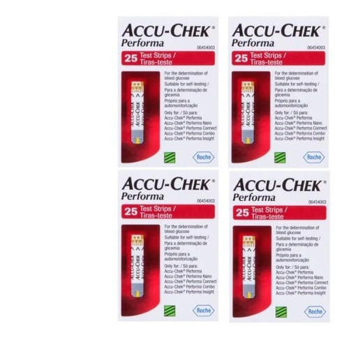 Imagen 2 de 3 de 100 Tiras / Cintas Reactivas Accu-chek® Performa