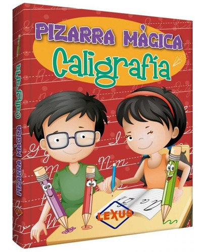 Libro Pizarra Magica Caligrafía Incluye Plumon Y Borrador.