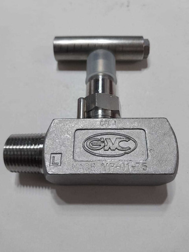 Válvula De Aguja 1/2 Npt.  M X H 6000 Psi  A/i Ss-316