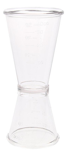 Vaso Medidor De Bebidas De Cóctel De Plástico Transparente C