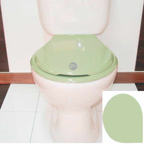 Asiento Universal Para Sanitario Redondo, Verde Claro