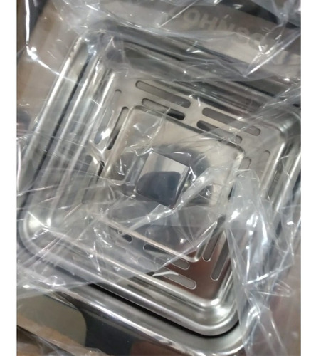 Bacha De Cocina Doble Quadra Q85ad Johnson Acero Inoxidable
