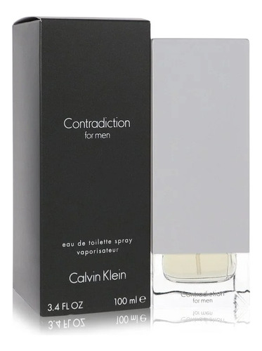 Perfume Contradiction Calvin Klein For Men 100ml Edt - Novo