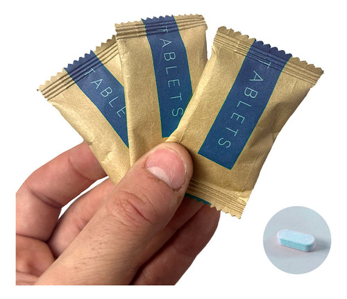 Pack De 3 Pastillas Ecológicas De Limpieza Para Vidrios