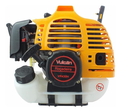 Roçadeira Lateral Vulcan Vr430h 43cc 1,7hp Com Óleo Stihl 2t