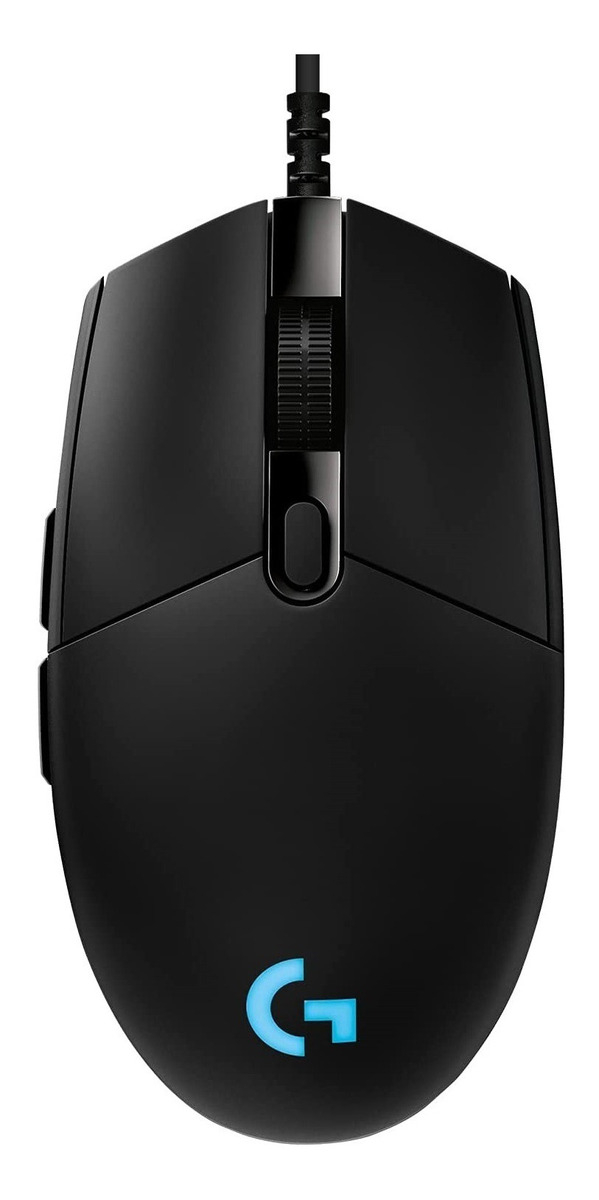 Mouse gamer de juego Logitech  Pro Series G Pro Hero negro