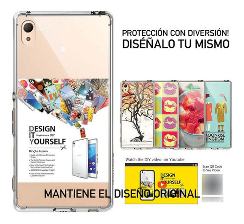 Case Ringke Fusion Para Xperia Z3 Plus / Z4 Importado De Usa