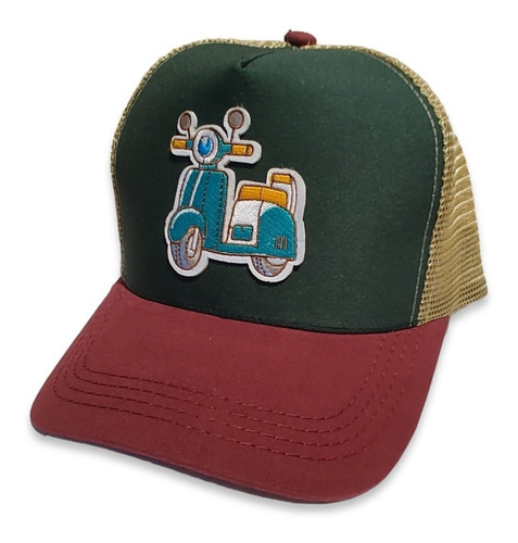 Gorra No Name Vespa Parche Bordado Regulable