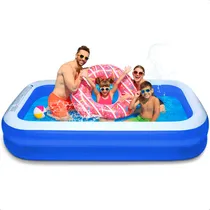 Comprar Piscinas Rectangular Piscina Familiar Piscina Inflable Bebe Arcashopping Piscina Inflable Niños Piscina Para Niños Piscina De 2 M Familiar Piscina Rectangular