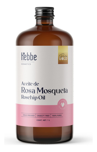  Aceite Rosa Mosqueta Puro Facial Piel Hidratada 1 L 