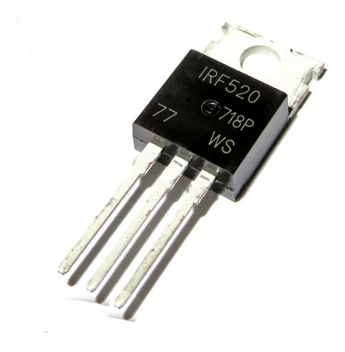 Transistor Mosfet Canal N Irf520 10a 100v Rdson=0.27ohm