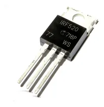 Comprar Transistor Mosfet Canal N Irf520 10a 100v Rdson=0.27ohm