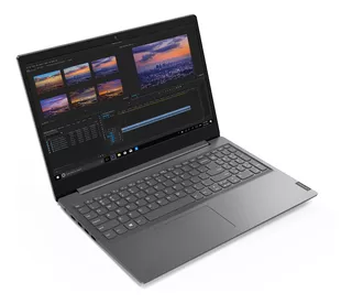 Laptop Lenovo V15-IGL iron gray 15.6", Intel Celeron N4020 8GB de RAM 256GB SSD, Intel UHD Graphics 600 1920x1080px Windows 10 Home