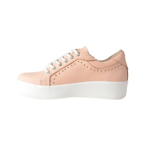 Imagen 6 de 9 de Zapatillas Zapatos De Cuero De Mujer Mavis - Ferraro