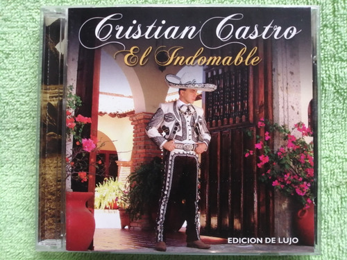 Eam Cd + Dvd Cristian Castro El Indomable Edicion De Lujo 07